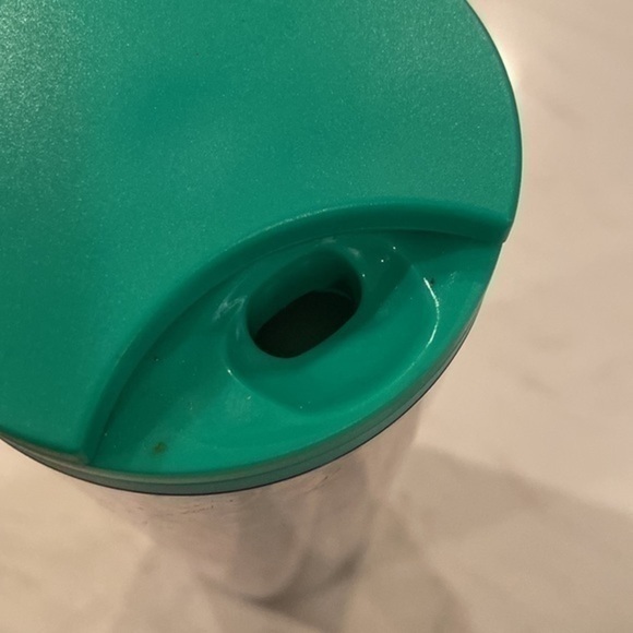 Lot of 2 Starbucks Green and Green and Gold Foil Tumbler - Picture 5 of 9